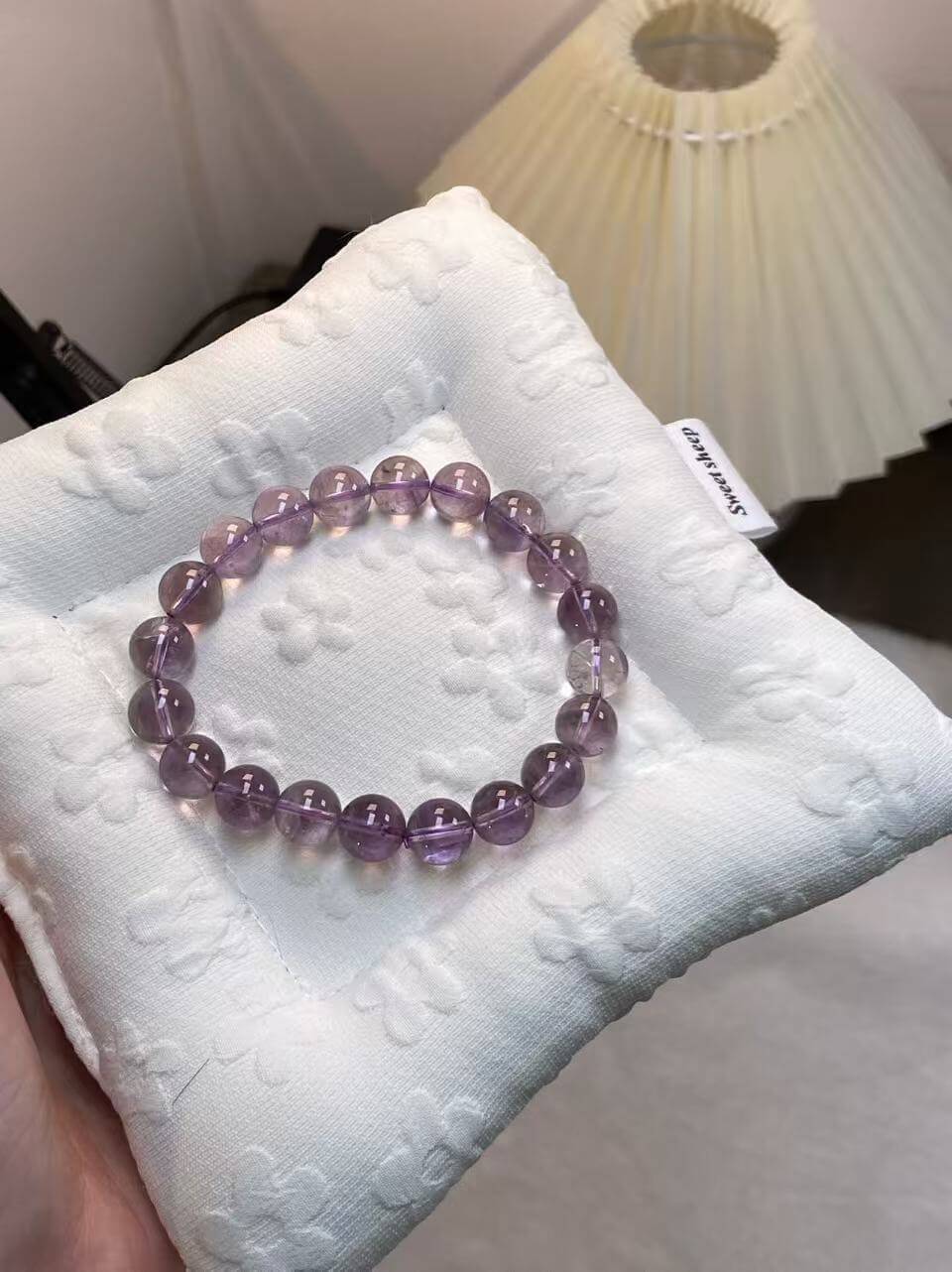 10mm Natural Amethyst Bracelet | Handcrafted Crystal Beaded Jewelry Rooted in Traditional Eastern Culture