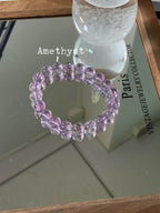 10mm Natural Amethyst Bracelet | Handcrafted Crystal Beaded Jewelry Rooted in Traditional Eastern Culture