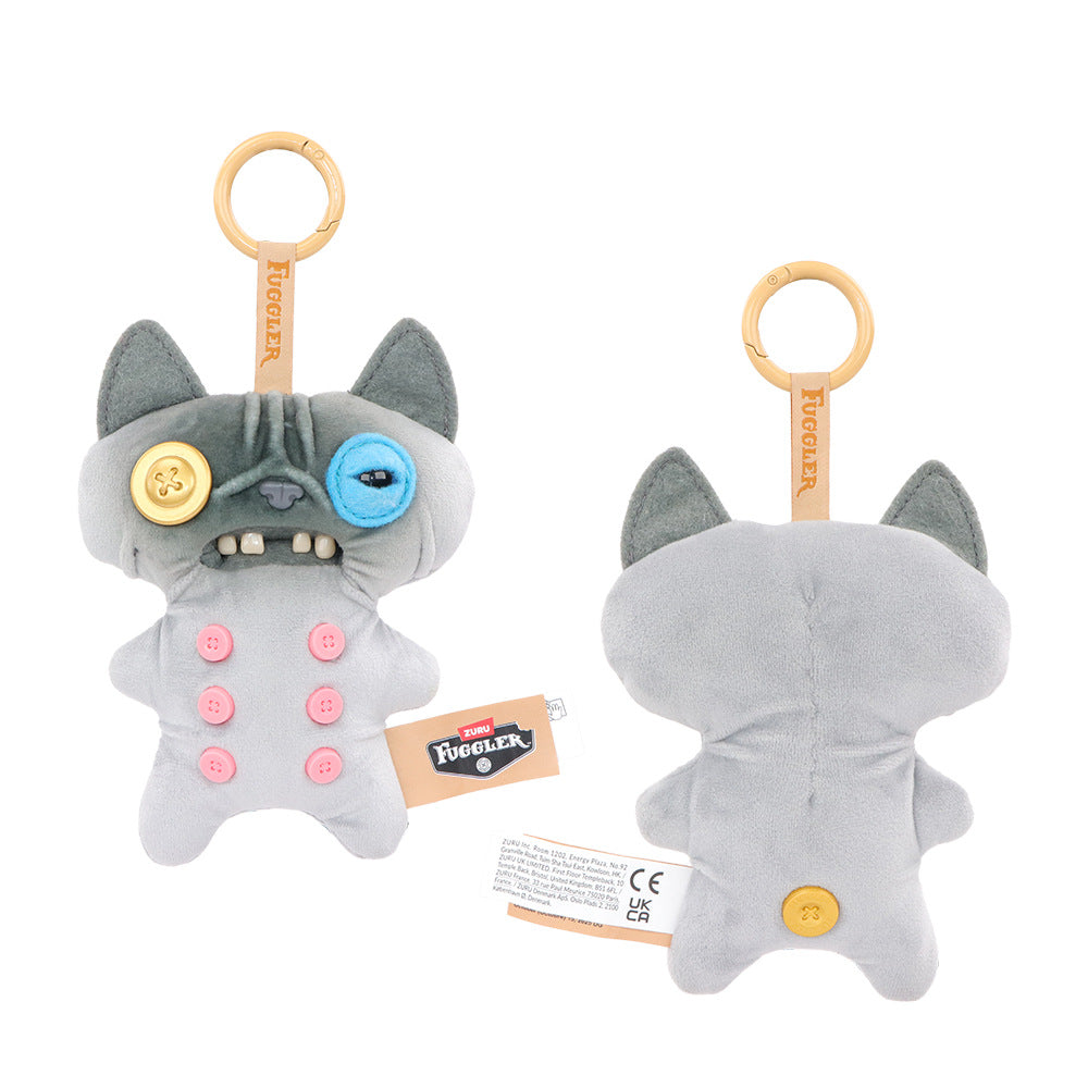 Fuggler Midnight Alley Cat Keychain