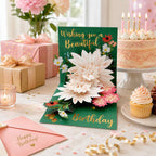 Exquisite birthday card -Blossom Bloom