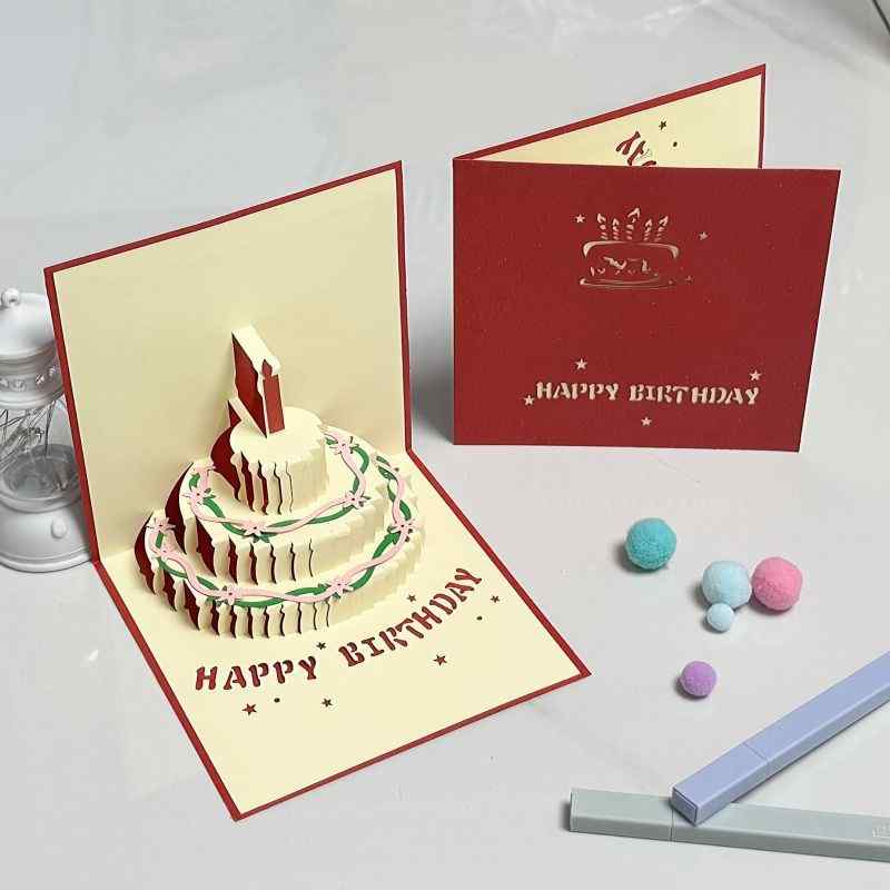 Exquisite birthday card - Sweet Year