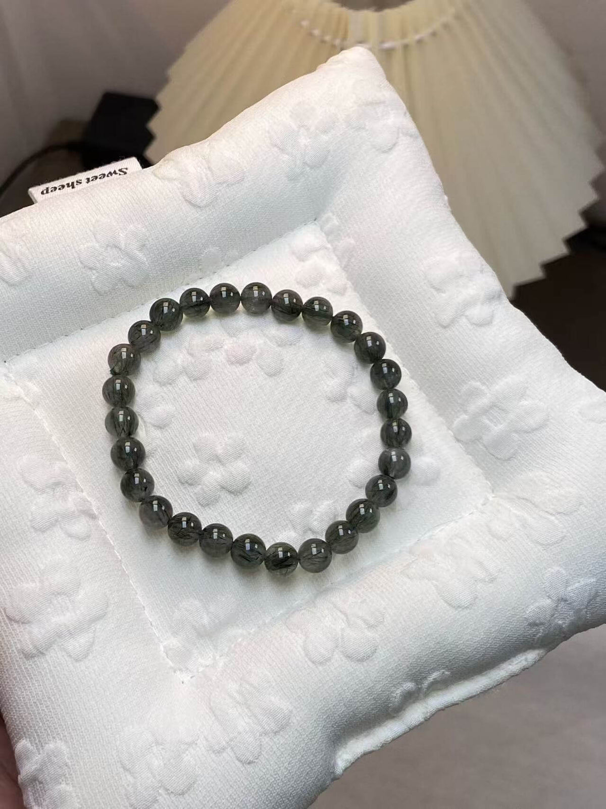 6mm Prasiolite Bracelet | Handcrafted Natural Quartz Beaded Jewelry Rooted in Traditional Eastern Culture